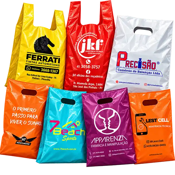 Sacola personalizada Pinhais Sacolas